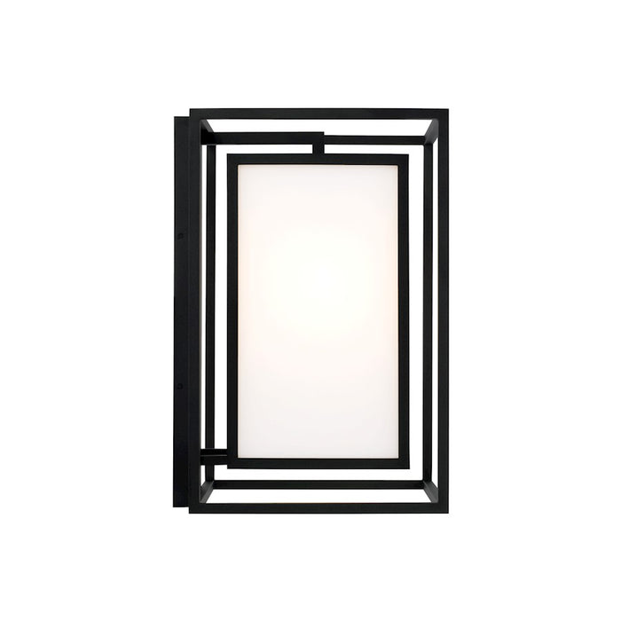 Capital Lighting Aiden 1Lt 20" Outdoor Wall Lantern, Black/Soft White