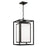 Capital Lighting Aiden 1Lt Outdoor Hanging Lantern, Black/Soft White - 953114BK