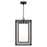 Capital Lighting Aiden 1Lt Outdoor Hanging Lantern, Black/Soft White