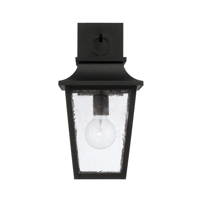 Capital Lighting Chandler 1Lt Outdoor Wall Lantern, Black/Antiqued