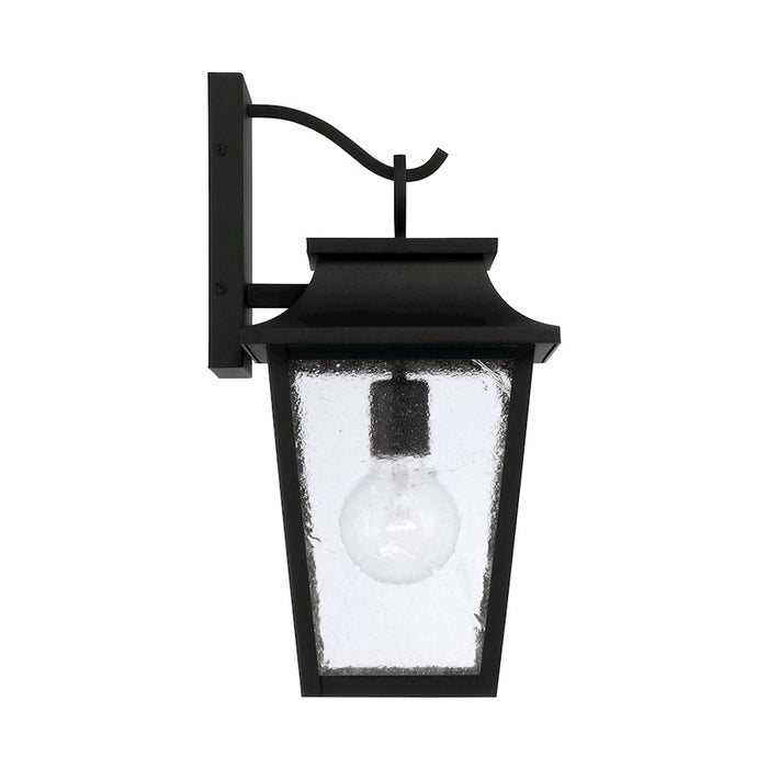 Capital Lighting Chandler 1Lt Outdoor Wall Lantern, Black/Antiqued