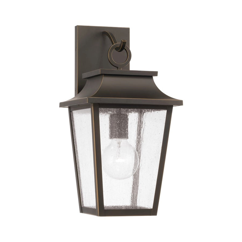 Capital Lighting Chandler 1Lt Outdoor Wall Lantern, Bronze/Antiqued