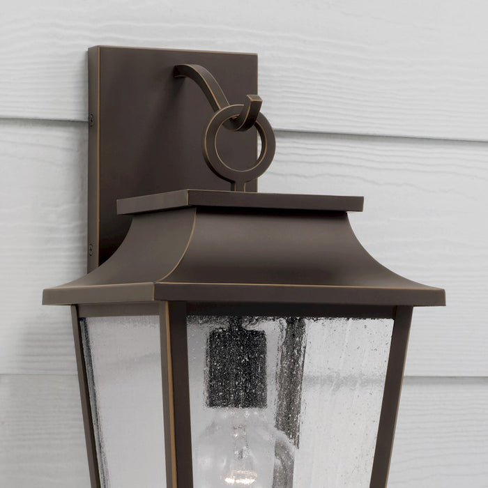 Capital Lighting Chandler 1Lt Outdoor Wall Lantern, Bronze/Antiqued