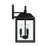 Capital Lighting Nelson 3Lt 17" Outdoor Wall Lantern, Black/Clear