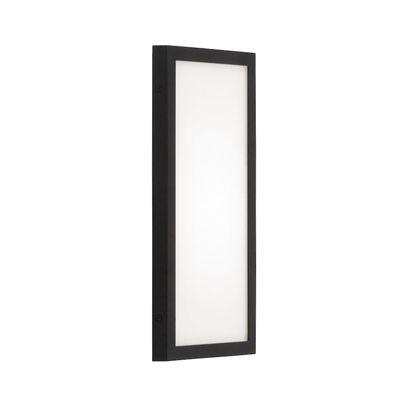 Capital Lighting Irvin 1Lt Outdoor Wall-Lantern, Black/White