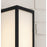 Capital Lighting Irvin 1Lt Outdoor Wall-Lantern, Black/White