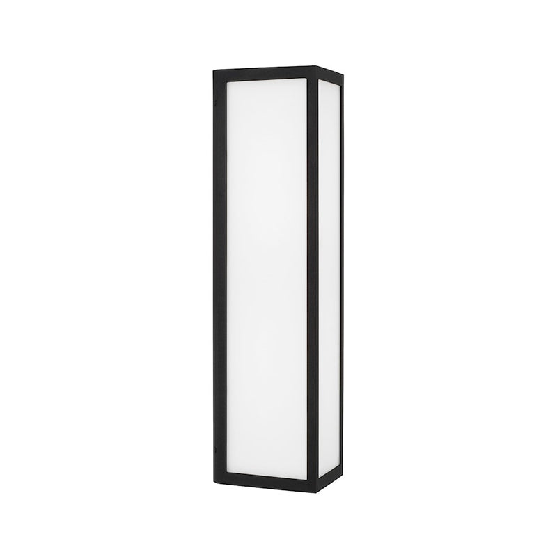 Capital Lighting Irvin 2Lt Outdoor Wall-Lantern, Black/White
