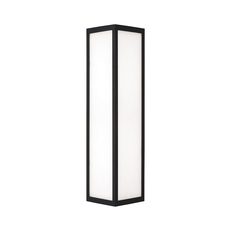 Capital Lighting Irvin 2Lt Outdoor Wall-Lantern, Black/White