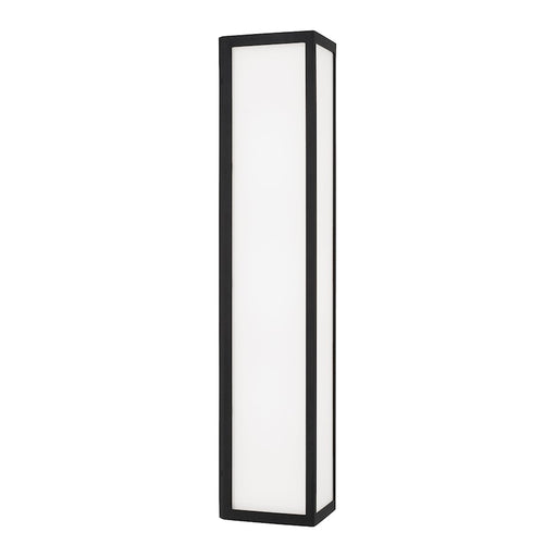 Capital Lighting Irvin 3Lt Outdoor Wall-Lantern, Black/White - 954731BK-LD