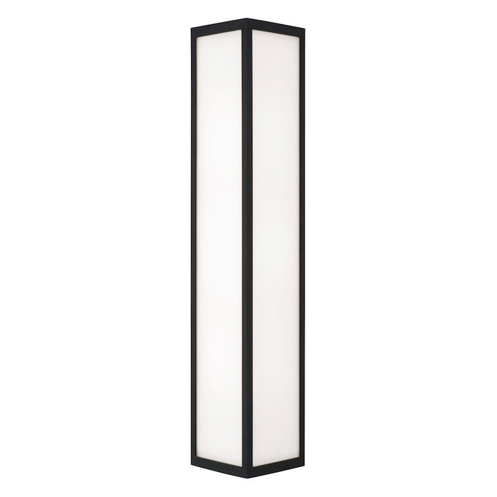 Capital Lighting Irvin 3Lt Outdoor Wall-Lantern, Black/White