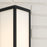 Capital Lighting Irvin 3Lt Outdoor Wall-Lantern, Black/White