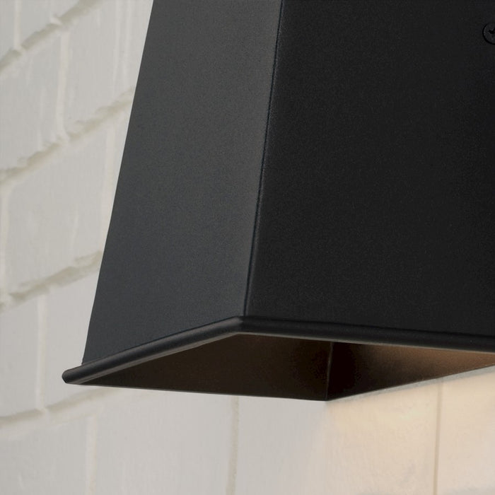 Capital Lighting Ansel 1 Light 8" Outdoor Wall Lantern, Black