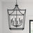 Capital Lighting Stanton 8-Light Foyer, Matte Black