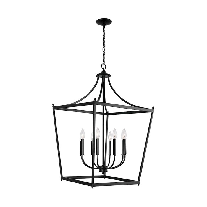 Capital Lighting Stanton 8-Light Foyer, Matte Black