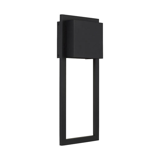 Capital Lighting Nate 1 Light 20" Outdoor Wall Lantern, Black - 956012BK-GL