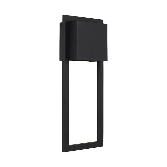Capital Lighting Nate 1 Light 20" Outdoor Wall Lantern, Black - 956012BK-GL