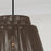 Capital Lighting Jasper 1Lt Outdoor Hanging-Lantern, Umber/Black