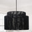 Capital Lighting Jasper 4 Light Outdoor Pendant, Oynx and Black