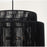 Capital Lighting Jasper 4 Light Outdoor Pendant, Oynx and Black