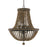 Austin Allen & Co. Handley 6-Light Chandelier, Tobacco