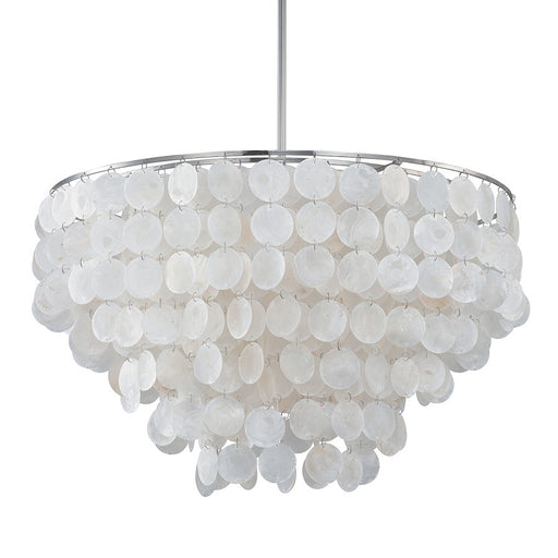Austin Allen & Co. Shelby 6-Light Pendant, Polished Nickel