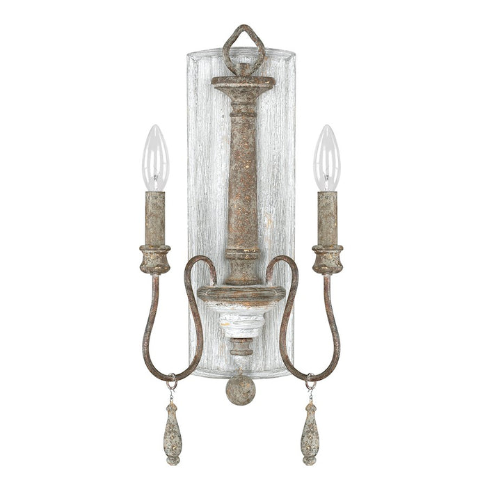 Austin Allen & Co. Zoe 2-Light Sconce, French Antique