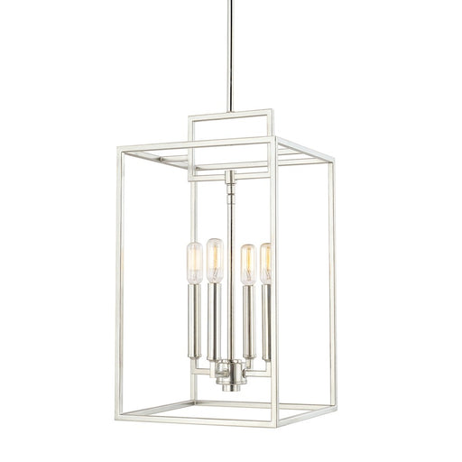 Austin Allen & Co. 4-Light 11" Pendant, Polished Nickel