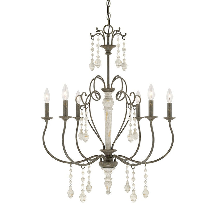 Austin Allen & Co. Sofia 6-Light 27" Chandelier, French Country