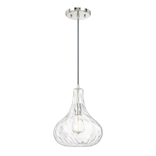 Austin Allen & Co. 1-Light 11.5" Pendant, Polished Nickel