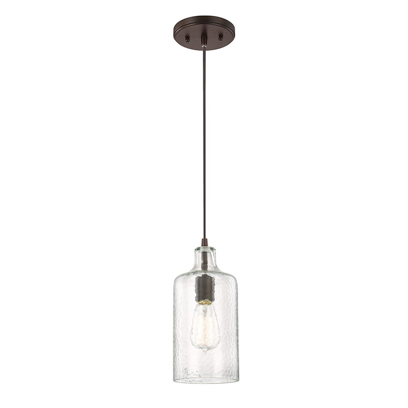 Austin Allen & Co. 1-Light 5" Pendant, Burnished Bronze