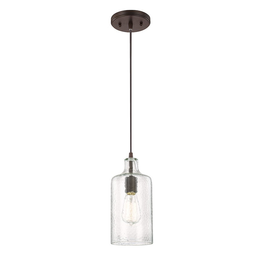 Austin Allen & Co. 1-Light 5" Pendant, Burnished Bronze