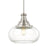 Austin Allen & Co. 1-Light 15.25" Pendant, Brushed Nickel