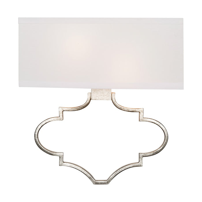 Austin Allen & Co Marisell 2 Light Sconce, Antique Silver, Bolt-On