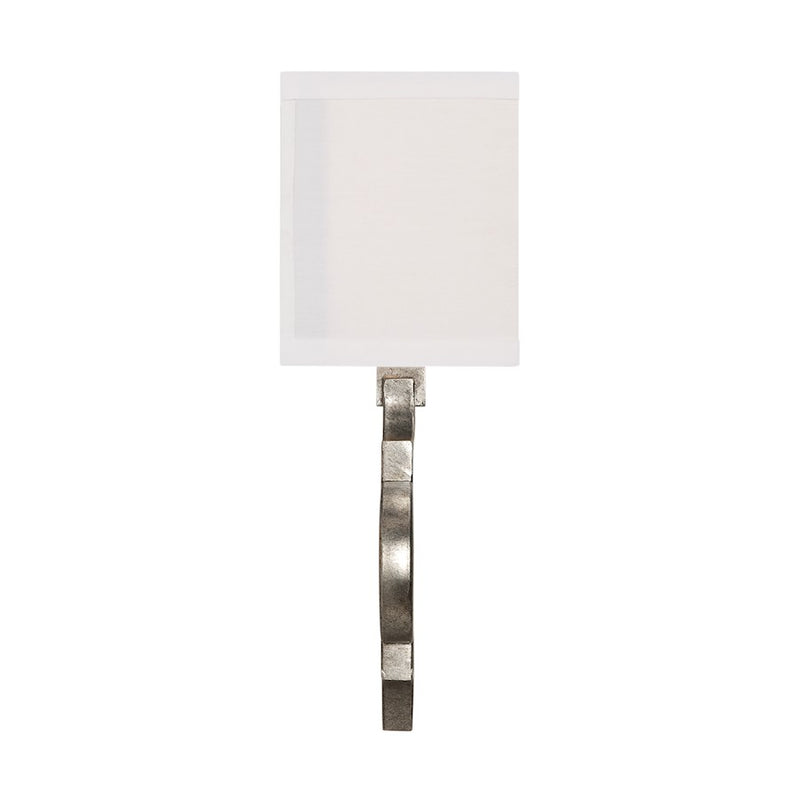 Austin Allen & Co Marisell 2 Light Sconce, Antique Silver, Bolt-On