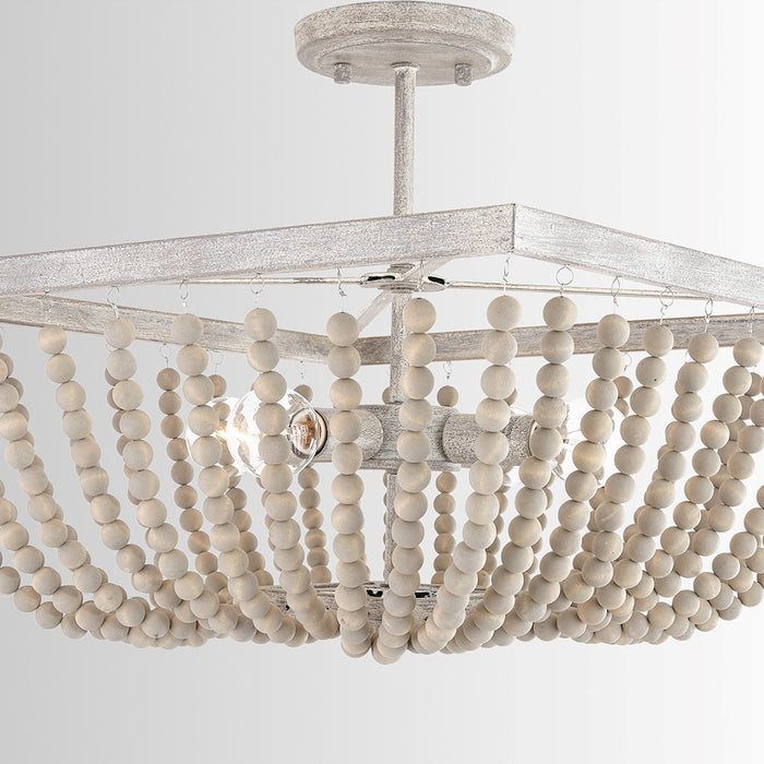 Austin Allen & Co. 4-Light Semi-Flush, Mystic Sand -