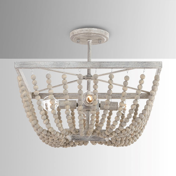 Austin Allen & Co. 4-Light Semi-Flush, Mystic Sand -
