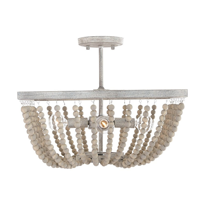 Austin Allen & Co. 4-Light Semi-Flush, Mystic Sand -