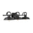 Austin Allen & Co Henderson 3 Light Bath Vanity, Matte Black