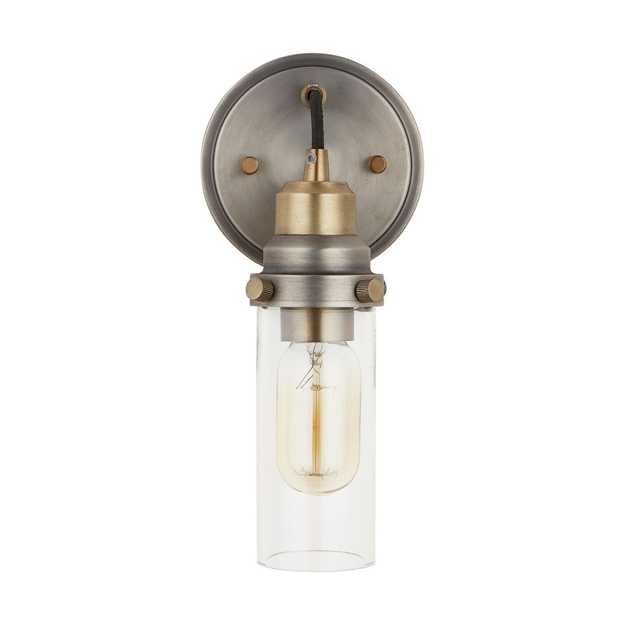 Austin Allen & Co. 1-Light Sconce, Antique Nickel