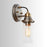 Austin Allen & Co. 1-Light Sconce, Antique Nickel
