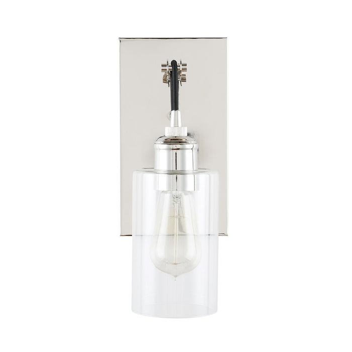 Austin Allen & Co. Prospero 1-Light Sconce, Polished Nickel