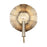 Austin Allen & Co. 1-Light 9" Sconce, Aged Brass