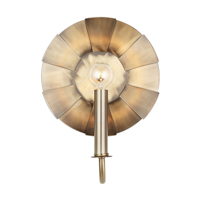 Austin Allen & Co. 1-Light 9" Sconce, Aged Brass