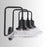 Austin Allen & Co. 3-Light Vanity, Matte Black