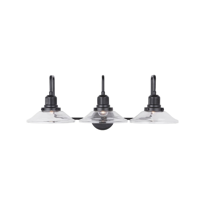 Austin Allen & Co. 3-Light Vanity, Matte Black