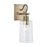 Austin Allen & Co. 1-Light 5" Sconce, Aged Brass
