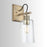 Austin Allen & Co. 1-Light 5" Sconce, Aged Brass