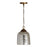 Austin Allen & Co. Newport 1 Light Pendant, Patinaed Brass