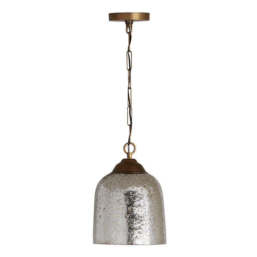 Austin Allen & Co. Newport 1 Light Pendant, Patinaed Brass