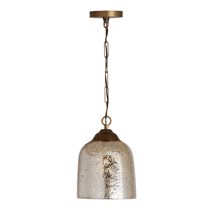 Austin Allen & Co. Newport 1 Light Pendant, Patinaed Brass